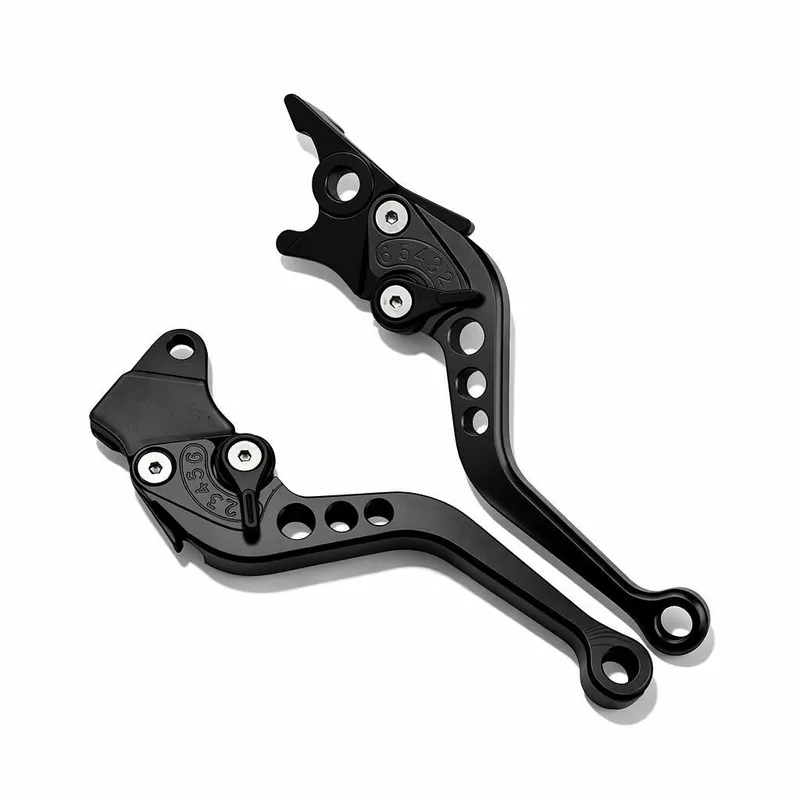 Juego de Maniguetas de Freno y Embrague CNC Ajustables – Par Universal para Scooter, Moped y Moto Eléctrica