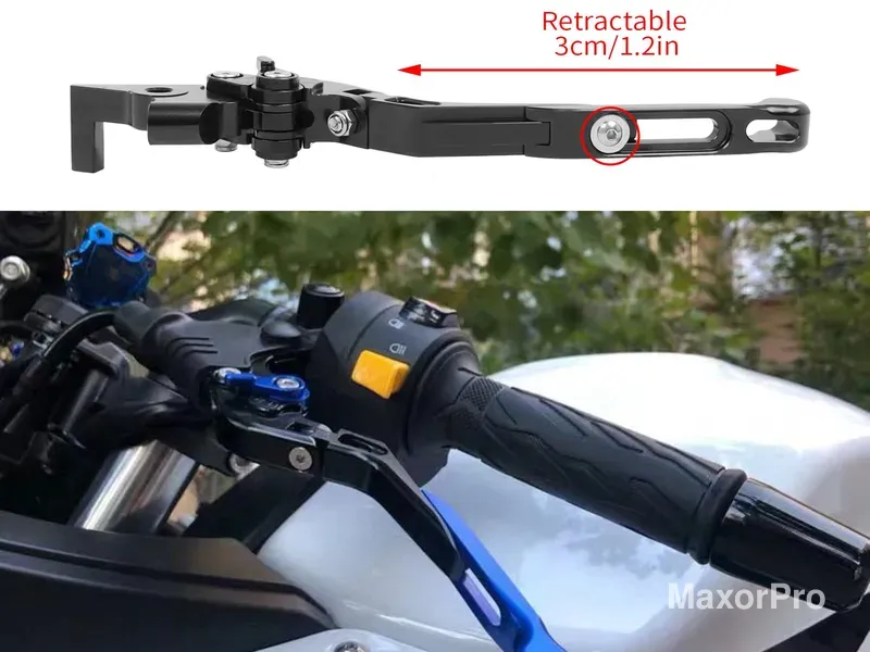 BMW F750GS/F850GS/F900R/F900XR Lever Set – Foldable Adjustable Brake & Clutch Levers