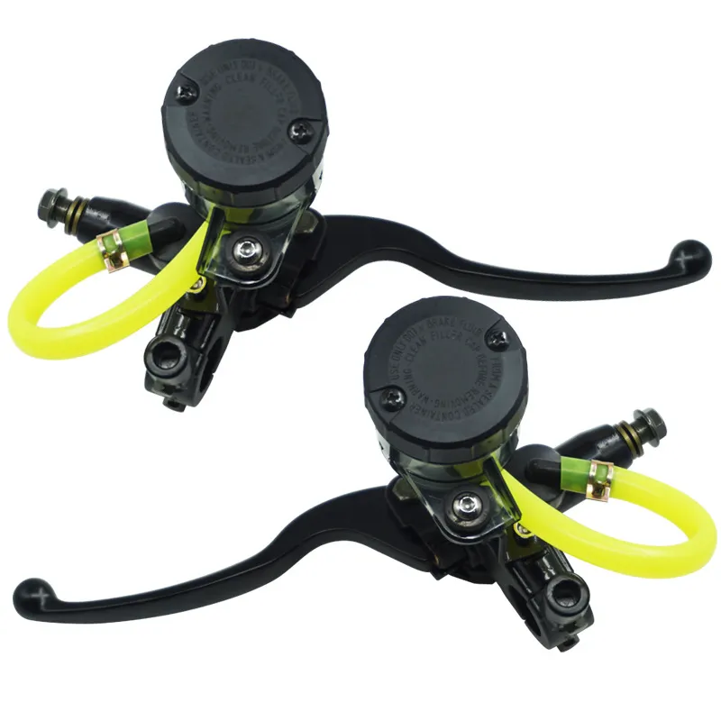 Bomba de Freno con Deposito Redondo y Base de Espejo – 22mm Universal