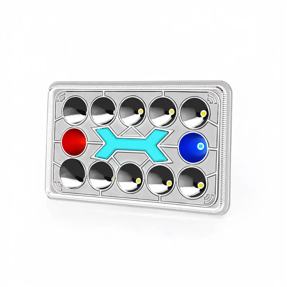 Faro LED MOTOLED 4x6 Pulgadas para CG125 125cc – DRL Rojo Azul, 3030SMD, IP67, DC12V