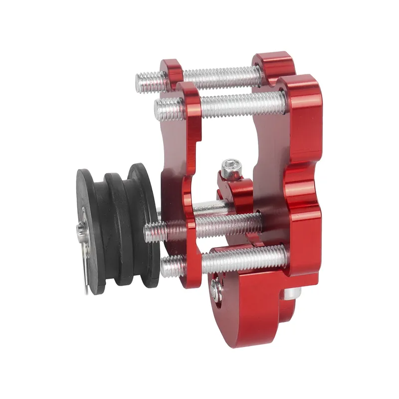Tensor de Cadena para Moto CNC con Rodillo – Ajustador Universal de Aluminio Anodizado