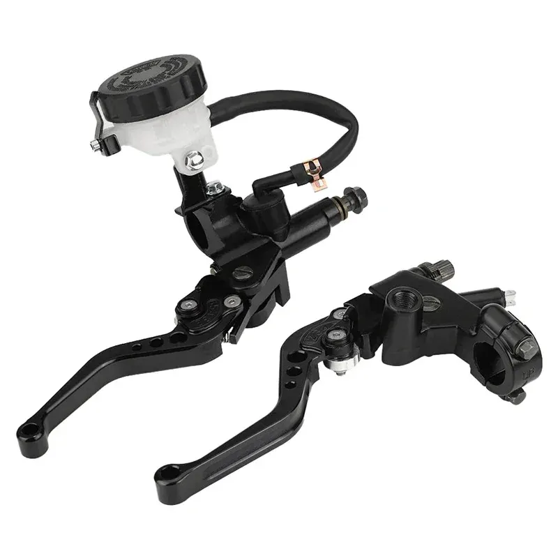 Juego de Bomba de Freno y Embrague CNC 22mm con Depósito – Universal Honda Suzuki Kawasaki Yamaha
