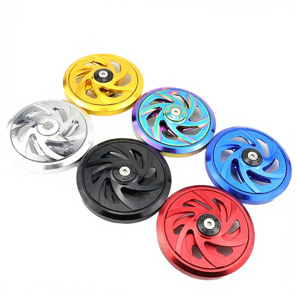 Cubierta de Ventilador CNC para Moto — 10 Colores Anodizados