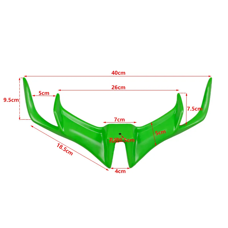 Alerón de admisión delantera para Yamaha R15 V3 2017-2021