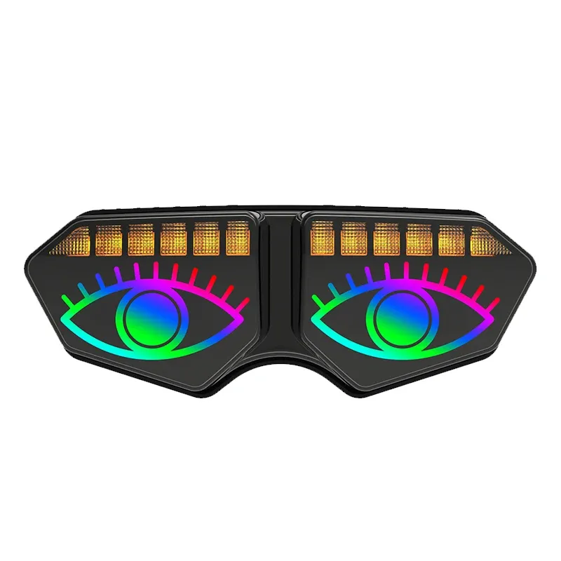 Piloto trasero LED GN125 / CG125 con freno, DRL e intermitente