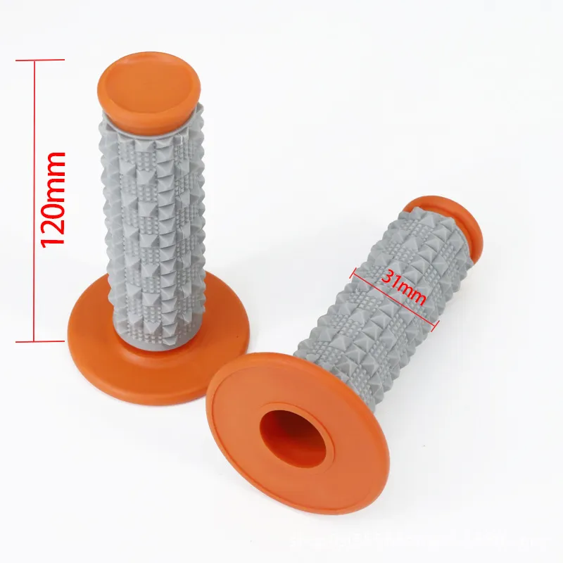 Puños de goma suave bicolor 7/8" 22mm universales