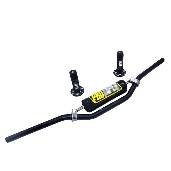 Manubrio de 22 mm con Barra Transversal y Almohadilla para Pit Bike y ATV