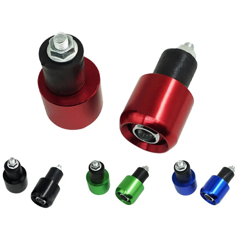 Tapones de Manillar CNC — Contrapesos para Barra de 22mm