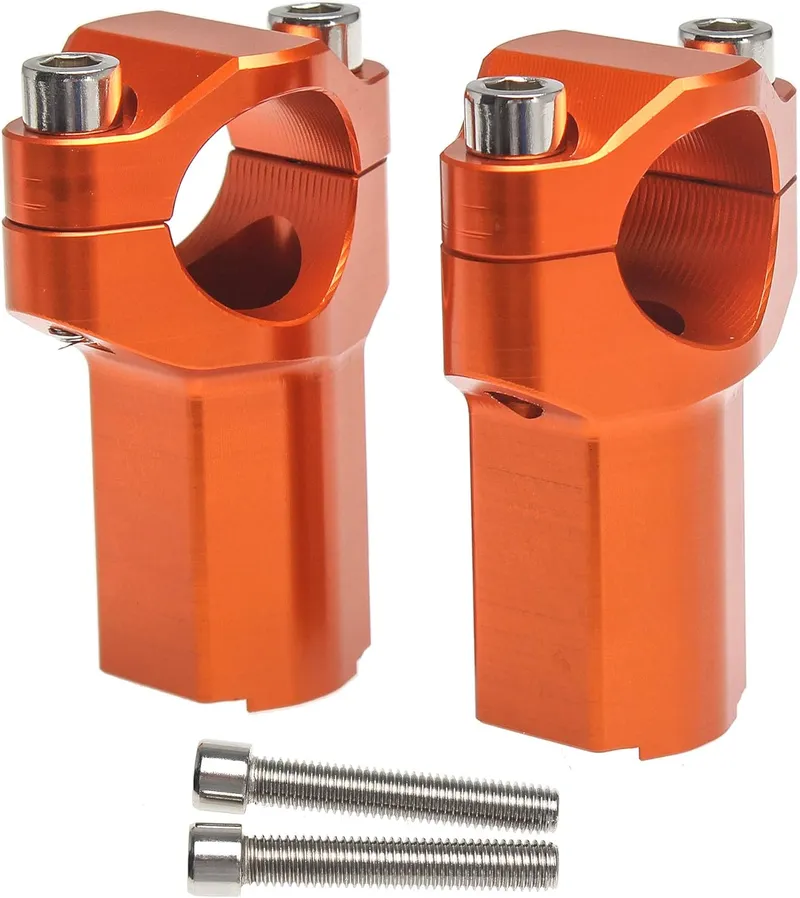 Soporte Elevador de Manubrio para KTM y Husqvarna – Abrazadera CNC de Aluminio