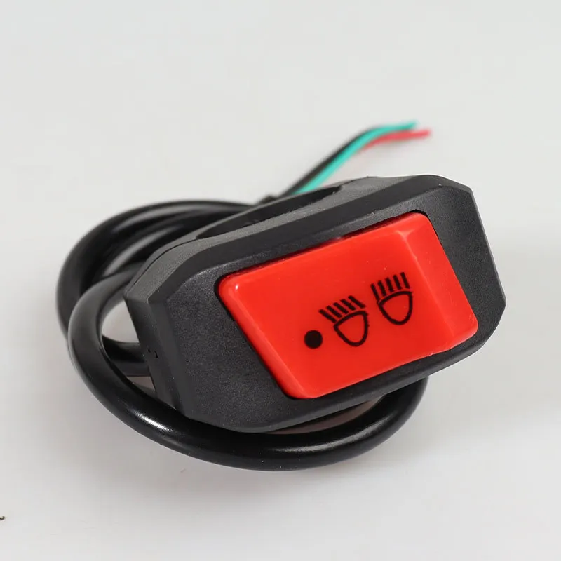 Switch de Intermitentes y Luces Altas/Bajas para Moto — Control de Luces