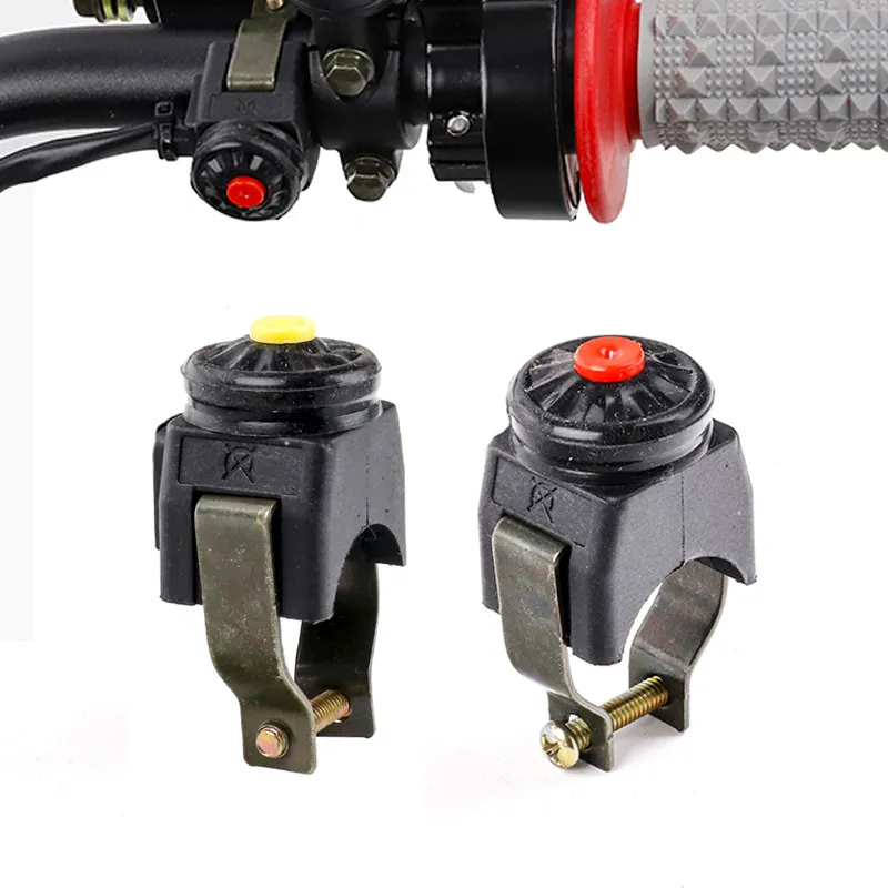 Interruptor de Encendido y Paro Cuadrado – Kill Switch Pre-cableado para ATV y Moto de Tierra