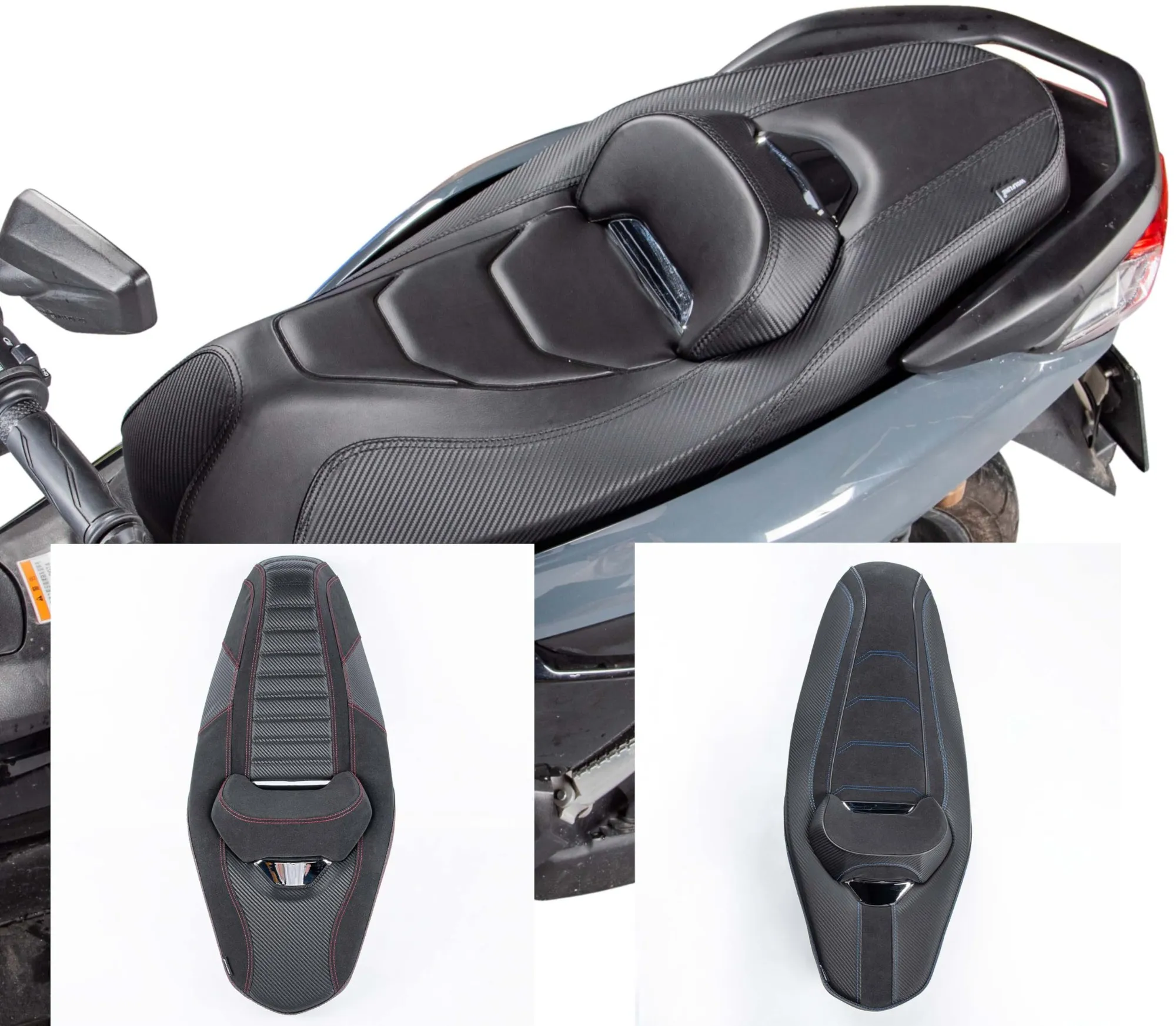 Cojín de Asiento NMAX155 — Funda de Asiento Doble para Yamaha NMAX 155 2020–2024