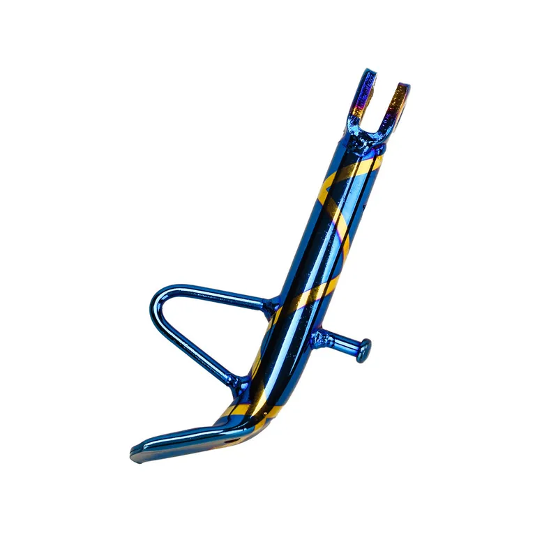 Pata de Cabra en Aluminio Flame Titanium - Soporte Universal para Moto y Bici Eléctrica