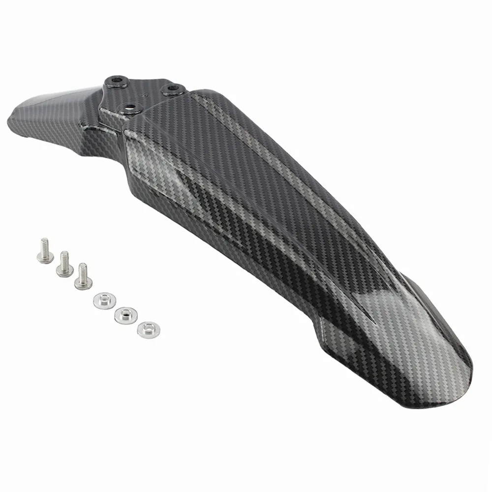 Guardabarros Delantero de Horquilla para Surron Light Bee X/S – 300 mm Efecto Carbono