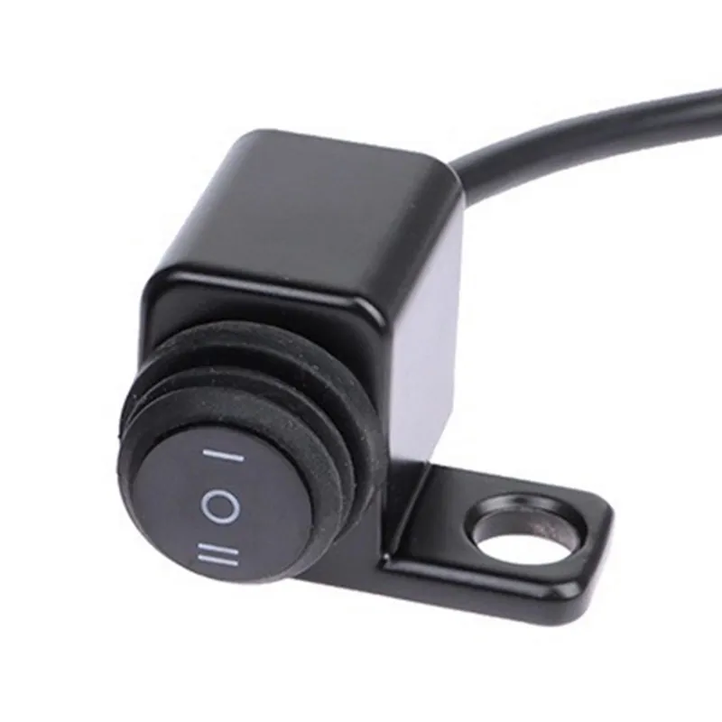 Interruptor de Apagado para Moto – Switch de Foco Auxiliar y Faro, 2 y 3 Posiciones, en Aleación de Aluminio