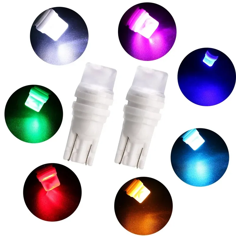 Bombillo LED T10 Cerámico 3D Interior y Placa 12V 2W 120 lm