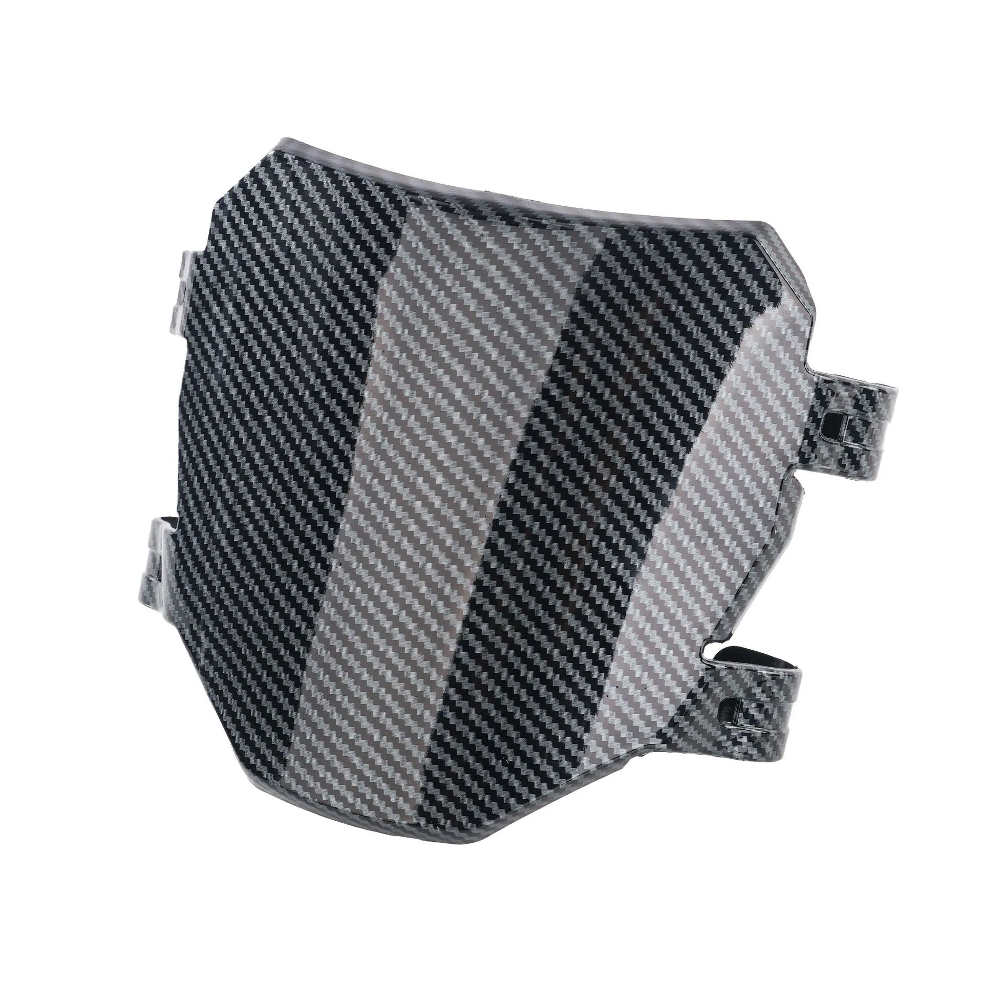 Deflector Frontal para Portanúmero Surron Light Bee X/S - Carena Anti-Viento Tipo Carbono